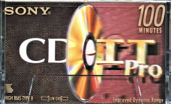 Аудіокасета Sony CD-IT PRO 100 (1995) T058 фото