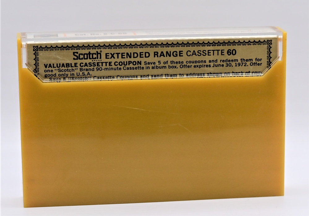 Аудіокасета Scotch Extended Range С60 (1972) T008vtg2 фото