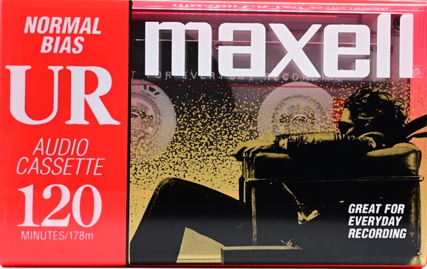 Аудіокасета MAXELL UR 120 (2000) 1200459 фото
