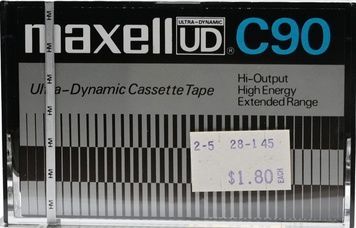 Аудіокасета Maxell UD 90 (1972) UD3 фото
