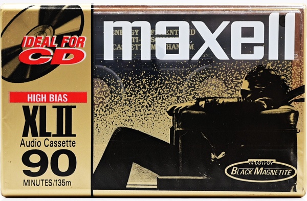 Аудіокасета Maxell XL II 90 (2000) T117-3 фото