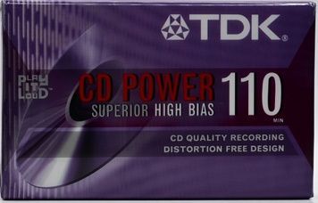 Аудіокасета TDK CD POWER 110 (2003) 8071102 фото