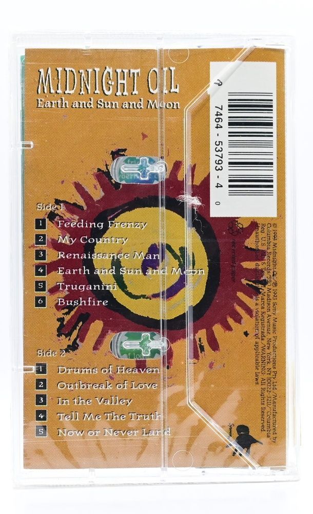 Midnight Oil &lrm;&ndash; Earth And Sun And Moon  (Нова) T113_1867 фото