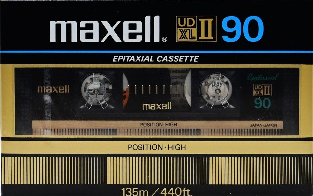 Tapestore: Аудіокасета Maxell UD XLII (1980)