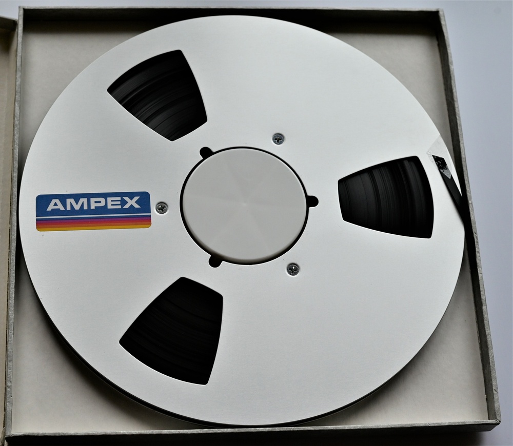 Катушка алюмінієва AMPEX 456  під NAB адаптер 26.5 см T040_ampex фото