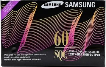 Аудіокасета Samsung SQC 60 (1997) SM60 фото
