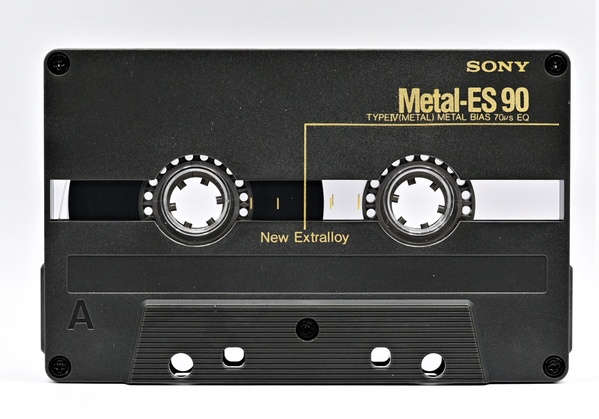 Аудіокасета SONY METAL-ES 90 (1988) Type IV Metal Position T052ES2 фото
