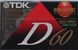 TDK D60 Slim (1992) T021 фото 1