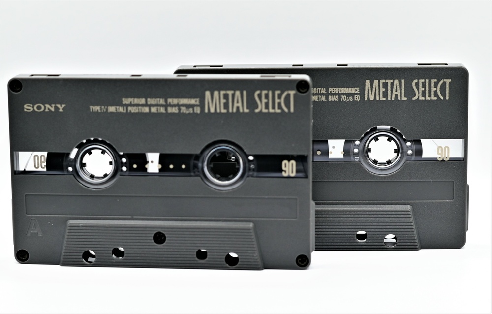 Аудіокасета SONY METAL SELECT (1990) Type IV Metal Position T052SE фото