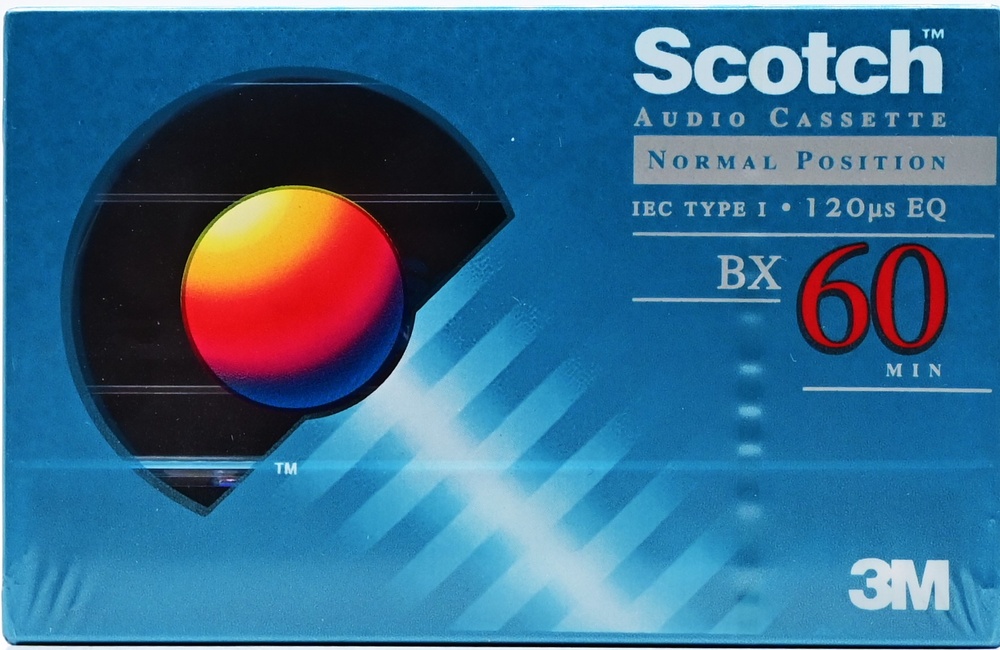 Аудіокасета Scotch BX 60 (1993) T0089362 фото