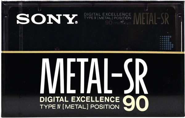 Аудіокасета SONY METAL SR 90 (1989) 2_T115sr фото