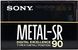Аудіокасета SONY METAL SR 90 (1989) 2_T115sr фото 1