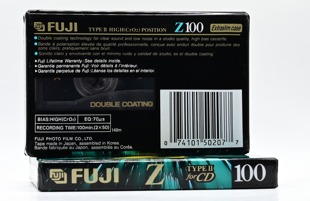 Аудіокасета FUJI Z 100 (1995) T054Z10 фото