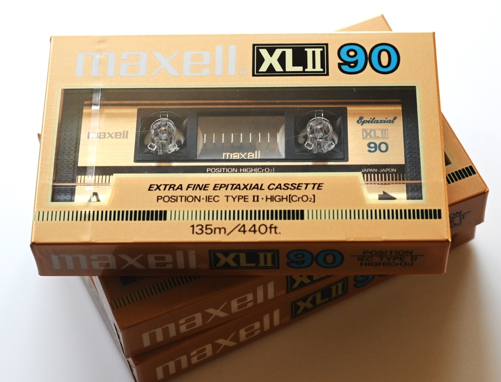 Аудіокасета MAXELL XLII 90 (1985) 2T0252 фото
