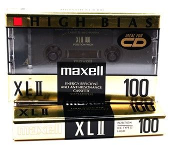 Аудіокасета MAXELL XLII 100 (1992) 2_T026 фото