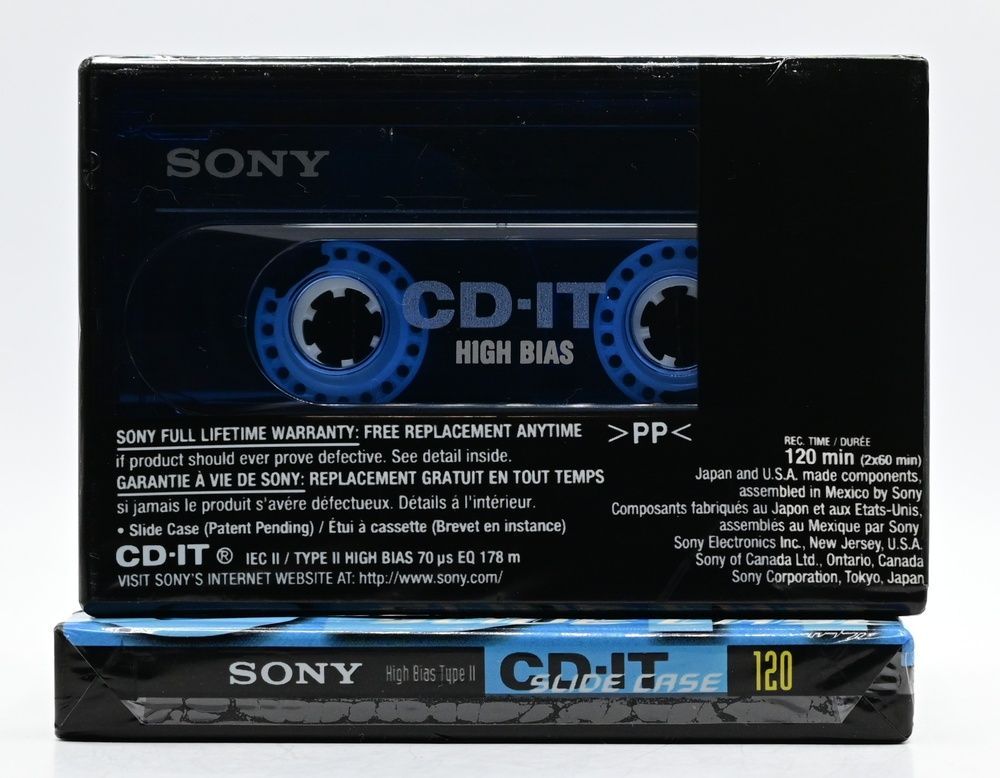 Аудіокасета Sony CD-IT 120 (1998) 120_T041 фото