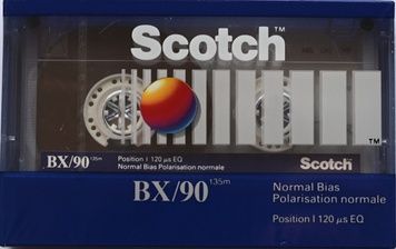 Аудіокасета Scotch BX 90 (1990) T0091 фото