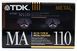 Аудіокасета TDK MA 110 (1990) T115ma3 фото 1
