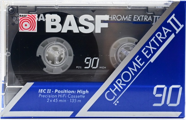 Аудіокасета BASF Chrome Extra II 90  4T032 фото