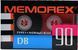 Аудіокасета Memorex DB 90 132DB фото 1
