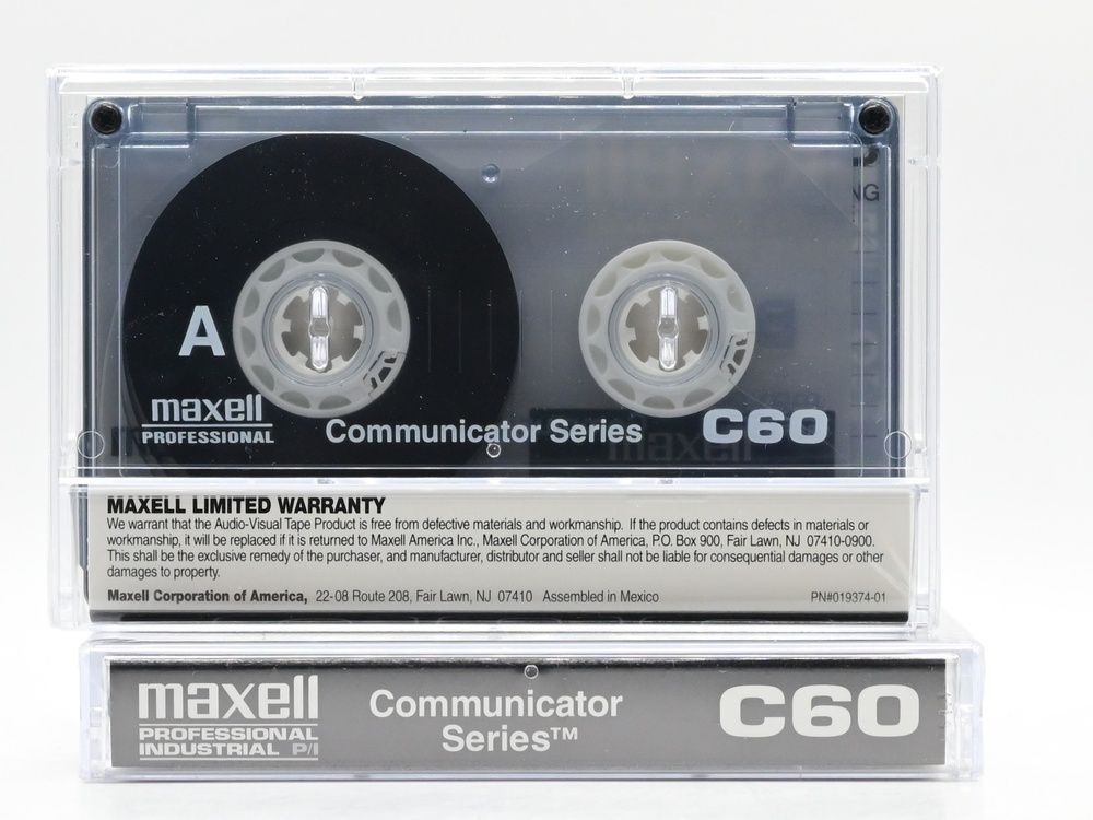 Аудіокасета MAXELL Communicator Series C60 4_0459 фото