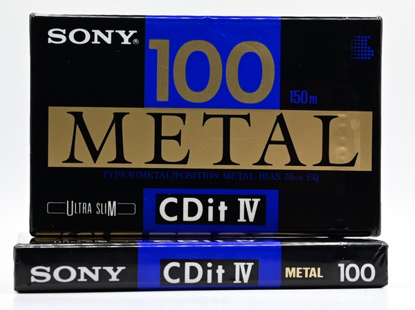 Аудіокасета SONY METAL CDit IV 100 (1989) T115cdit фото