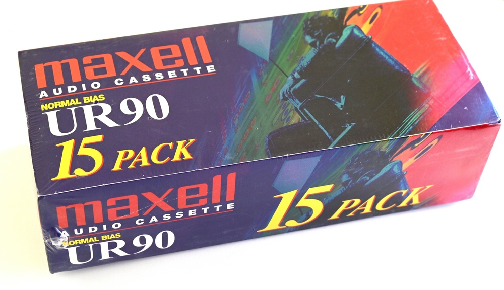 Аудіокасета MAXELL UR 90 PACK 15 (2002) pack15 фото