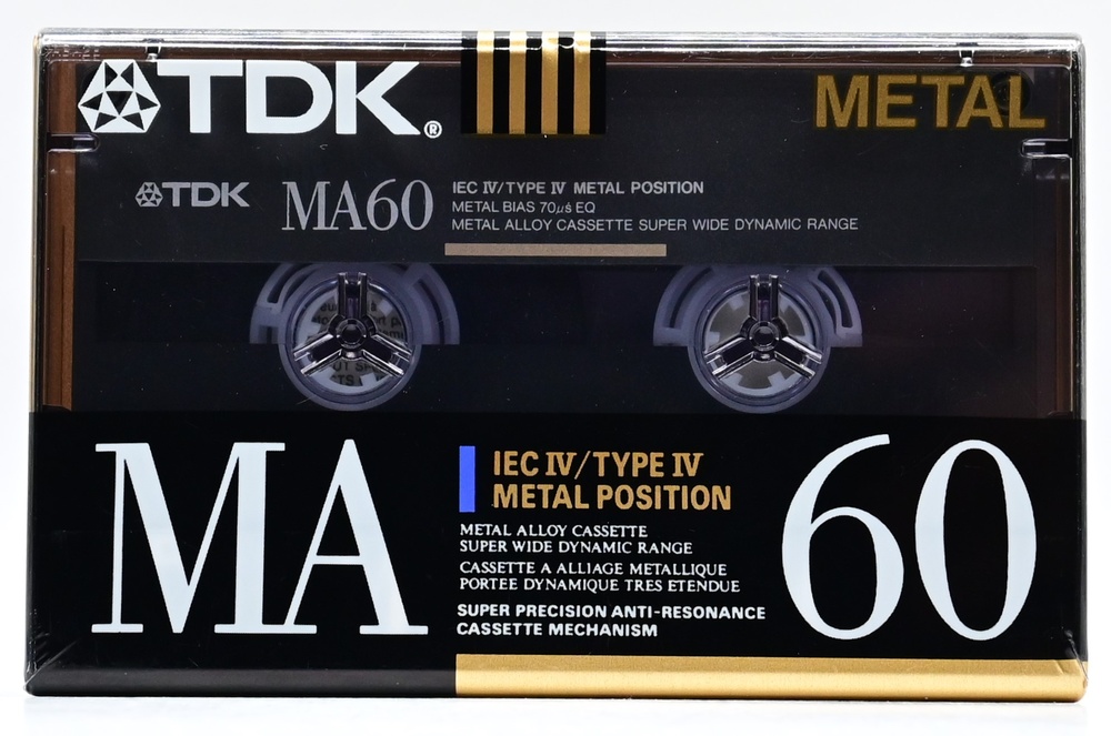 Аудіокасета TDK MA 60 (1990) T115ma34 фото