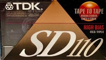 Аудіокасета: TDK SD 110 (1992) T1212 фото