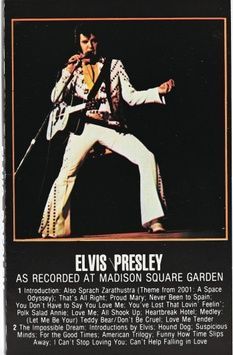 Elvis Presley &ndash; As Recorded At Madison Square Garden EP3-105 фото