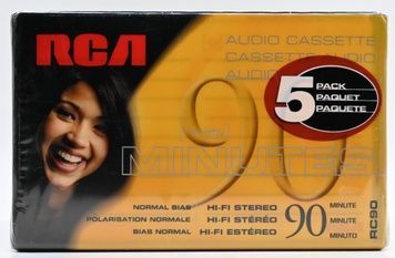 Аудіокасета: RCA-90 (5 tape) RCA4 фото