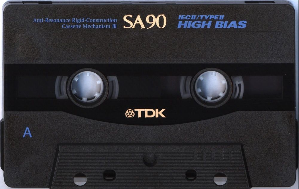 Аудіокасета TDK SA 90 (2000) 360190 фото