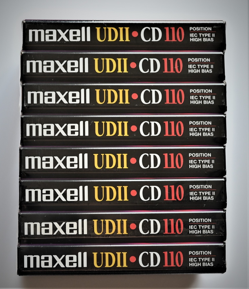 Аудіокасета MAXELL UDII CD 110 (2002) T034 фото