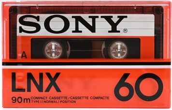 Аудіокасета Sony LNX 60 (1978) lnx60 фото