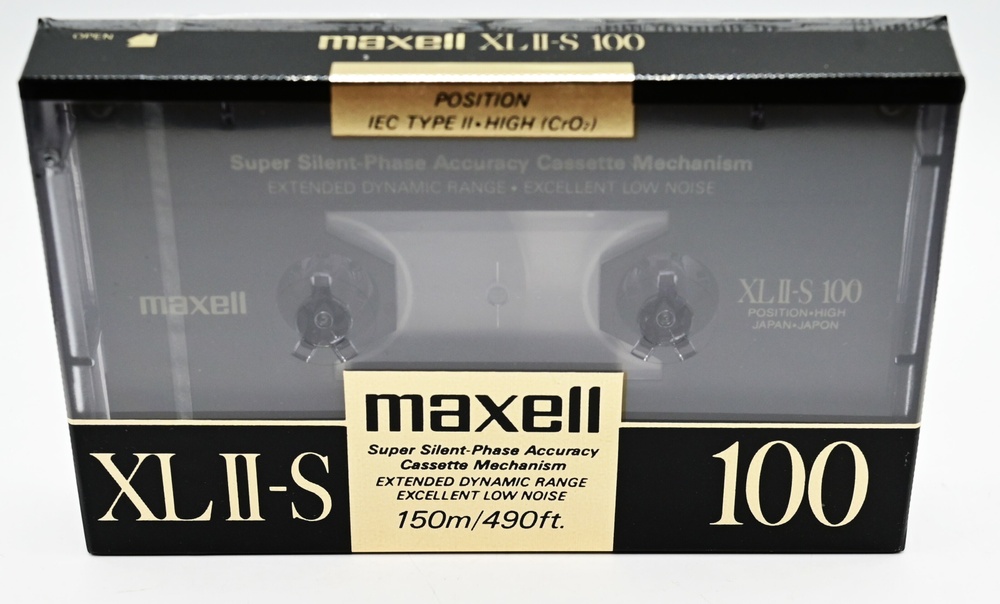 Аудіокасета MAXELL XLII-S 100 (1988) T036_100 фото