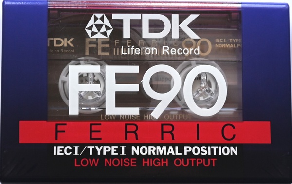 Аудіокасета TDK FE 90 (2001) T010 фото