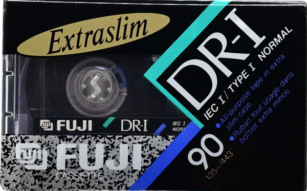 Аудіокасета Fuji DR-I 90 SLIM (1989) 2_T053 фото