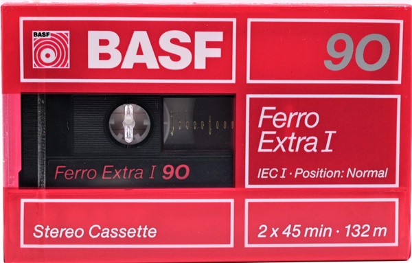 Аудіокасета: BASF Ferro Extra I 90 (1988) T002ba2 фото