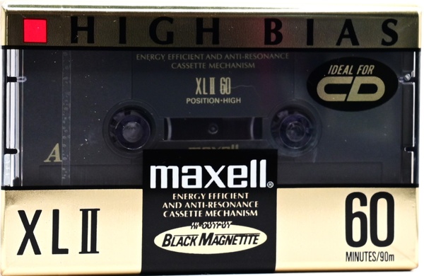Аудіокасета MAXELL XLII 60 (1992) 2T025960 фото