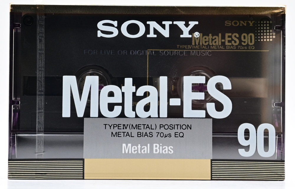 Аудіокасета SONY METAL ES 90 (1988) T115ES фото