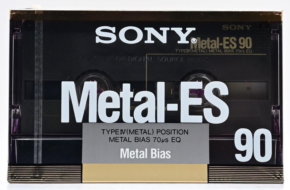 Аудіокасета SONY METAL ES 90 (1988) T115ES2 фото