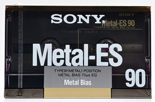 Аудіокасета SONY METAL ES 90 (1988) T115ES2 фото