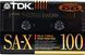 Аудіокасета TDK SA-X 100 (1990) 5T060_5 фото 1