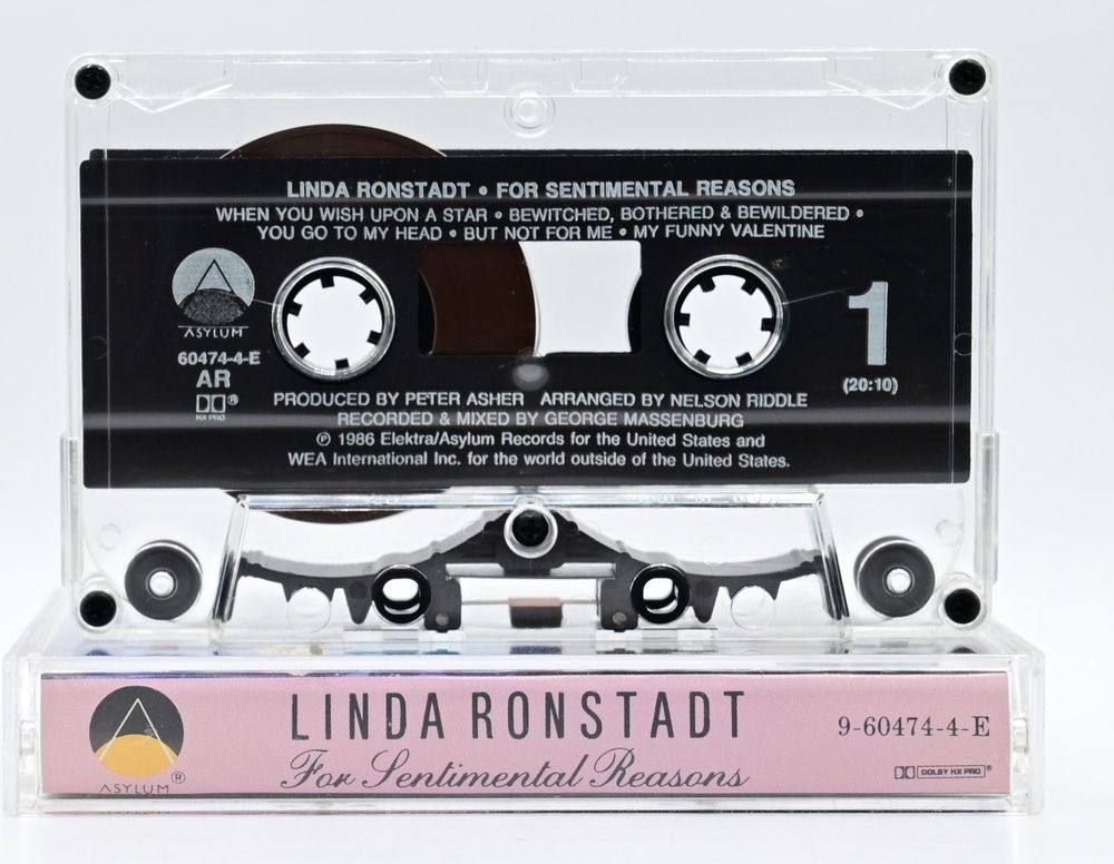 Linda Ronstadt With Nelson Riddle & His Orchestra &lrm;&ndash; For Sentimental Reasons T_2933 фото