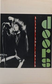 Doors&ndash; Alive, She Cried  A5_1784 фото