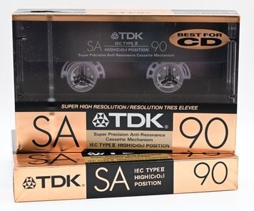 Аудіокасета TDK SA 90 (1989) 7T060_122 фото