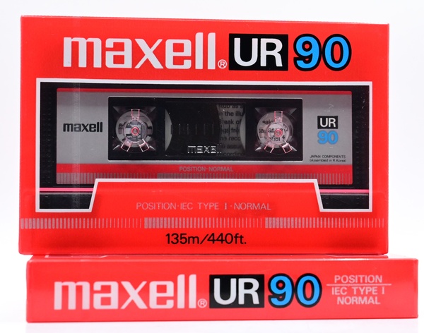 Аудіокасета MAXELL UR90 (1986) ST0038625 фото