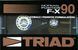 Аудіокасета TRIAD F-X 90 (1986) 1T030 фото 1