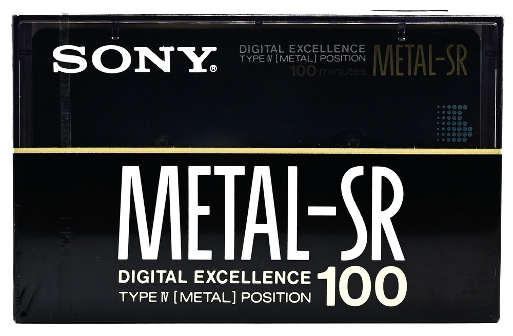 Аудіокасета SONY METAL SR 100 (1989) T115sr фото