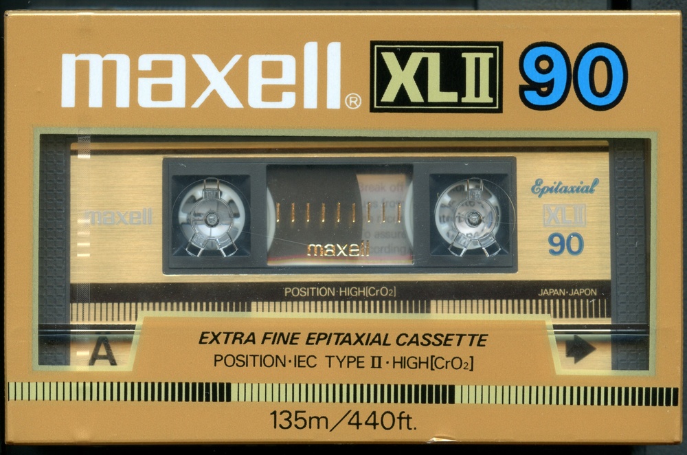 Аудіокасета MAXELL XLII 90 (1984) T061 фото